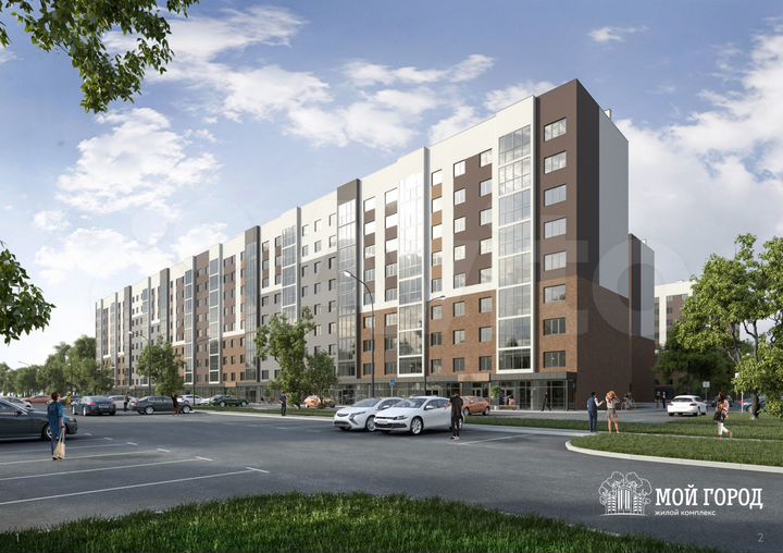 2-к. квартира, 59,7 м², 5/10 эт.