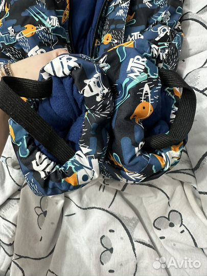 Зимний комбинезон 74 для мальчика