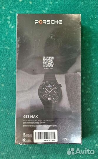 Смарт часы круглые GT3 MAX 3 ремешка