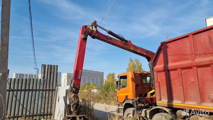 Услуги ломовоза, хапуги, вывоз мусора, снос домов