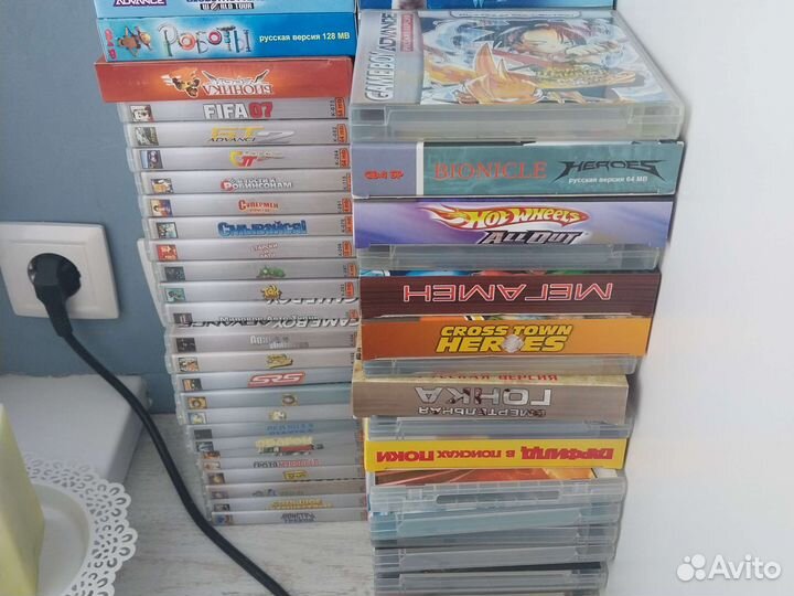 Game boy advance sp картриджи