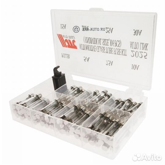 JTC JTC2025 Набор предохранителей стеклянных трубч