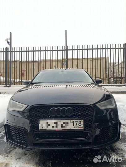 RS3 бампер Audi a3 дорестайлинг