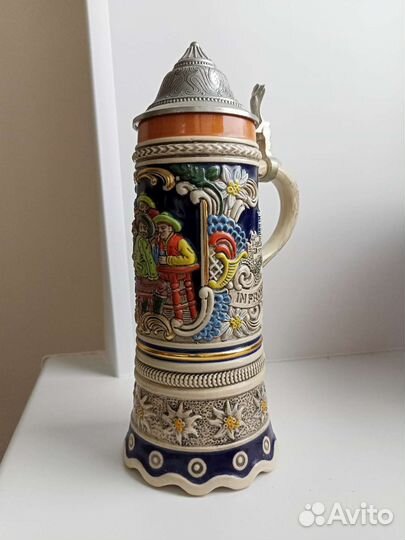 Немецкая пивная кружка с музыкой