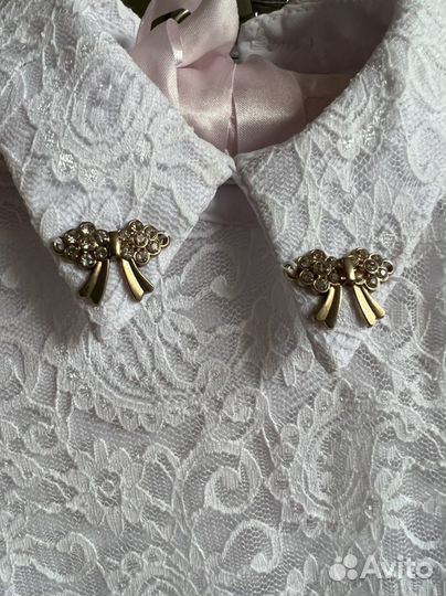 Блузка нарядная кружевная