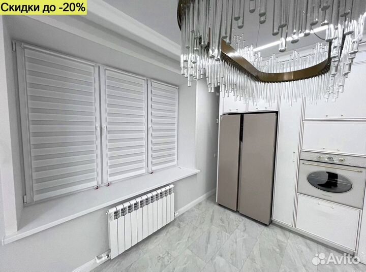 Рулонные шторы с Алисой / умные шторы