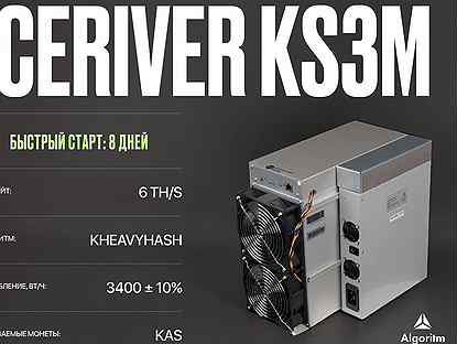 Asic майнер iceriver KS3M РФ гтд