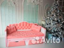 Кроватка с каретной стяжкой