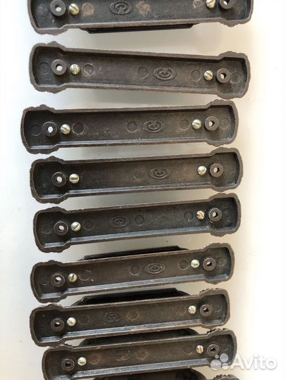 Мебельная фурнитура ручки СССР латунь