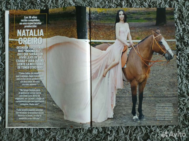 Аргентинская статья Наталия Орейро Natalia Oreiro