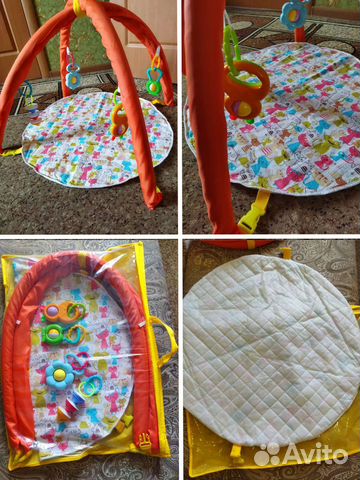 Каталки-2, конструктор, коврик игр