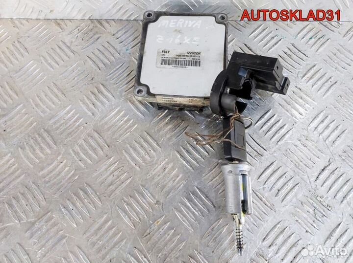 Эбу комплет Opel Vectra B Z16XE 12230554 Бензин