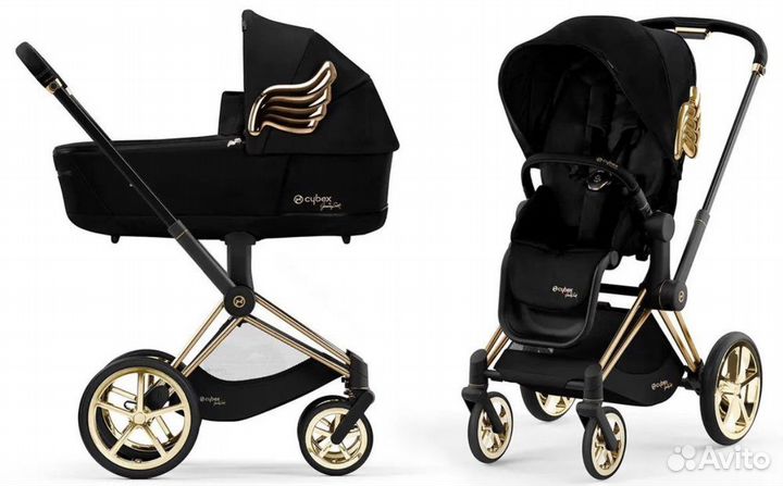 Коляска Cybex priam IV FE JS Wings