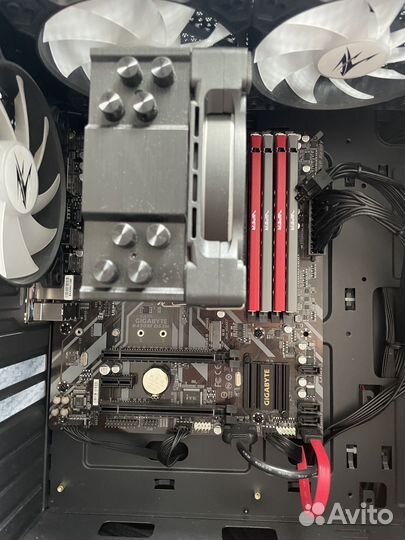 Игровой комплект ryzen 5 b450 16gb