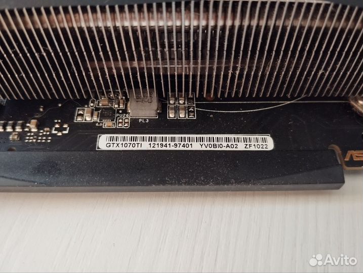 Видеокарта PCI-E Asus GeForce GTX 1070 Ti strix 81