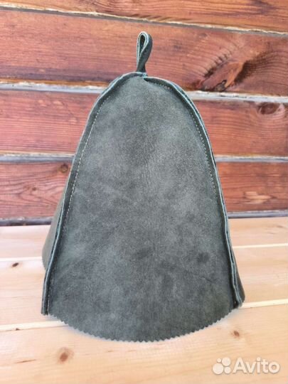 Шапка банная из натуральной овчины