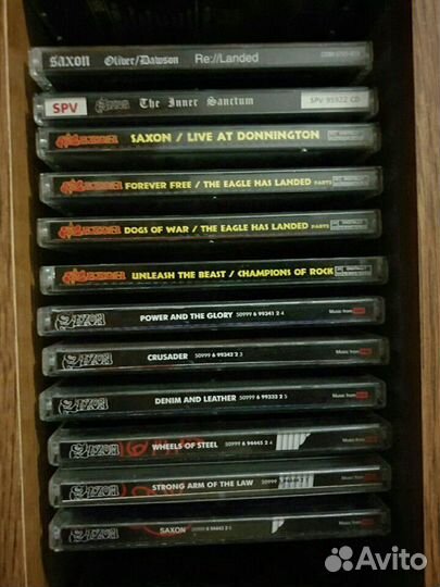 Saxon диски 12 cd