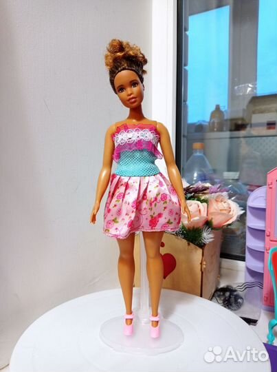 Кукла барби Mattel пышка