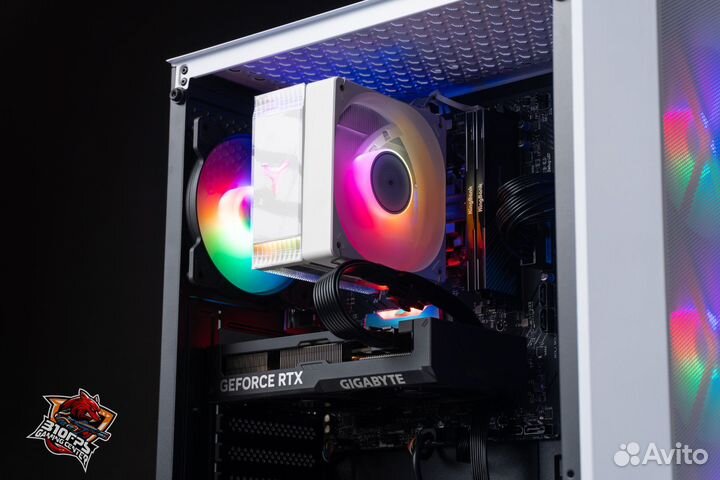 Игровой компьютер Ryzen 5600X / 4060Ti / 32Gb