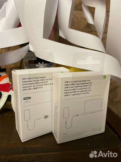 Блок быстрой зарядки iPhone type 20w