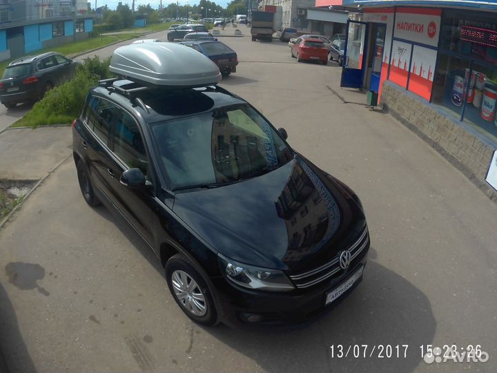 Багажник бокс на крышу Volkswagen Tiguan 2007-16