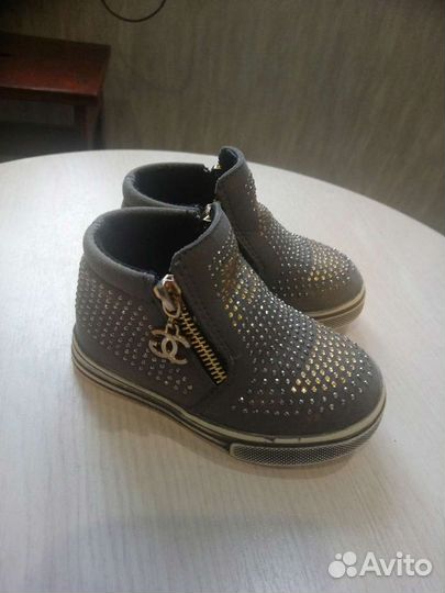 Ботинки для девочек 21 размер