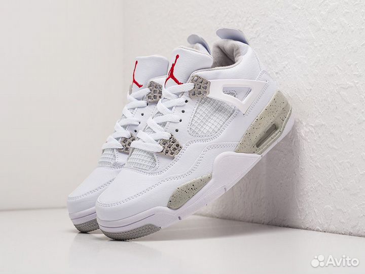 Кроссовки Air Jordan 4 Retro White Oreo (36-45)