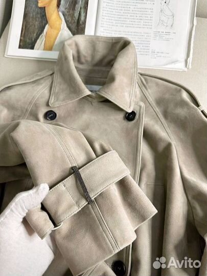 Куртка из натуральной замши Brunello Cuccinelli