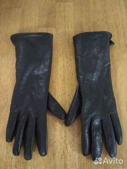 Перчатки кожаные