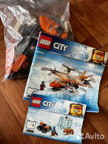 Конструктор lego City 60193 Арктический вертолет