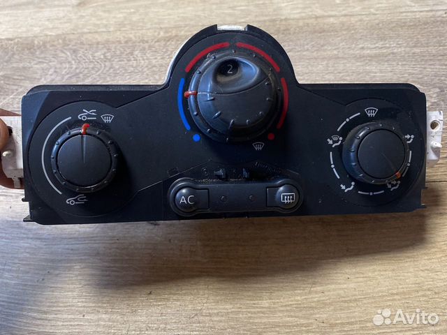 Renault megane 2 блок управления кондиционером