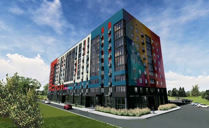 2-к. квартира, 58,8 м², 2/9 эт.