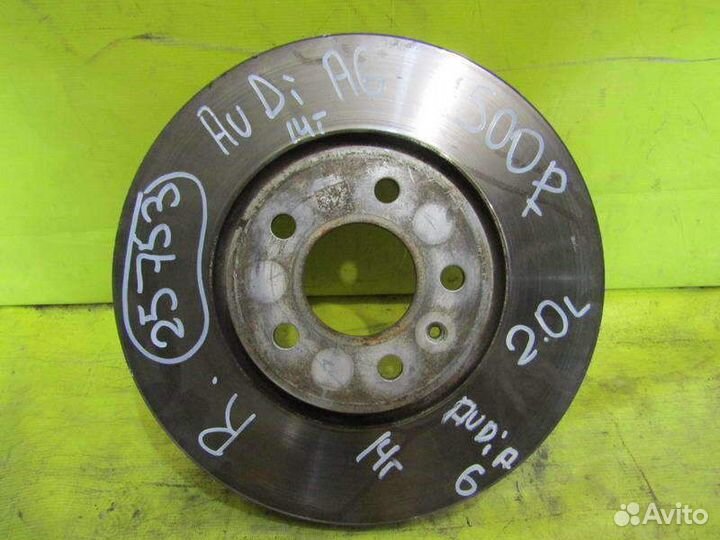 Диск тормозной передний Audi A6 11-16г 25753