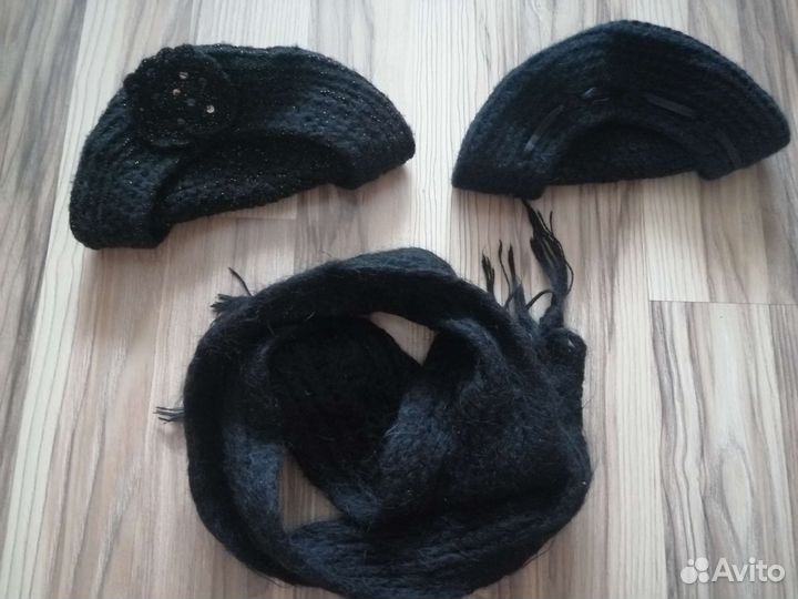 Берет и шарф