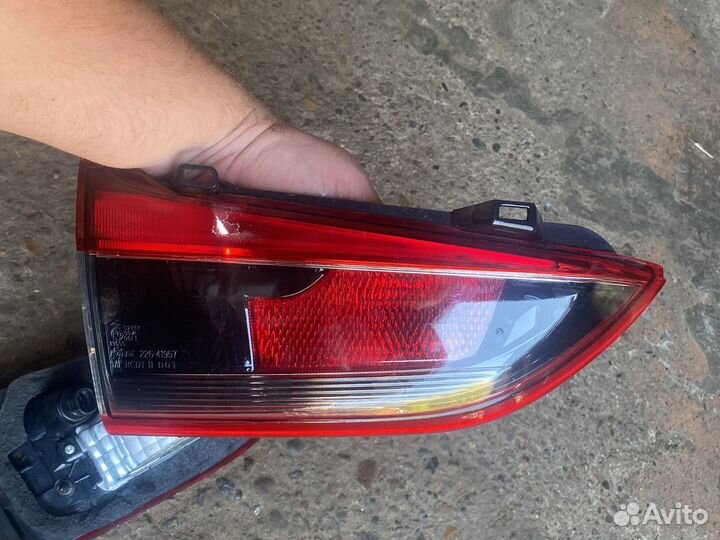 Mazda 6 gj внутрение фонари в крышку багажника