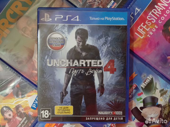 PS4 uncharted 4: A Thief's End (Путь Вора)