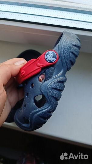 Сабо Crocs детские оригинал c8, 24-25 размер новые