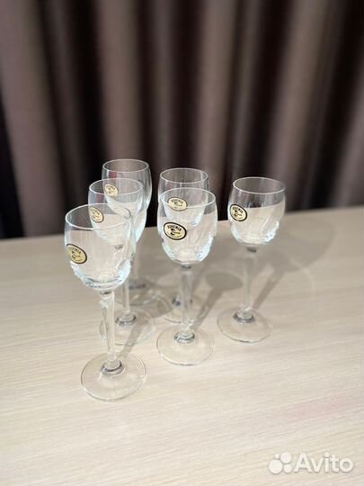 Фужеры бокалы богемия