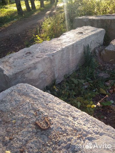 Плита перекрытия и фундаментные блоки бу