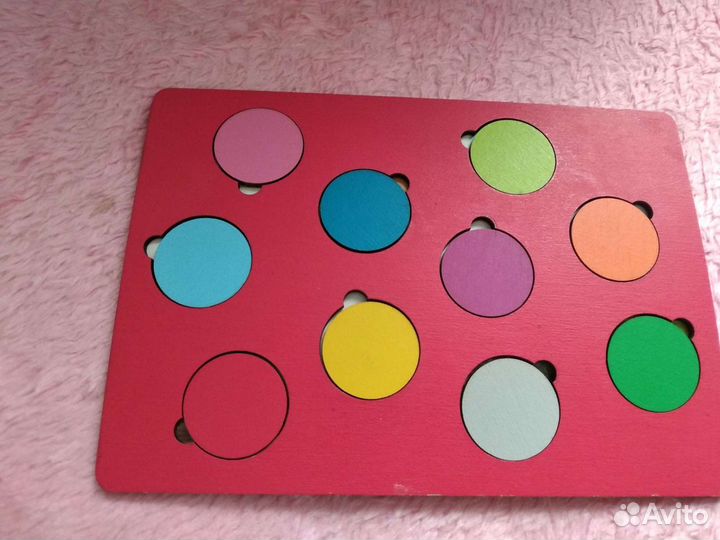 Набор развивающих пазлов-6 штук