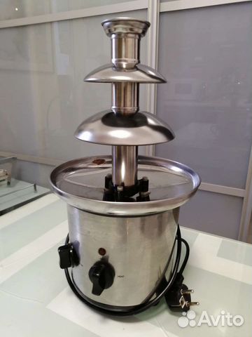 Шоколадный фонтан, фондю металлический корпус