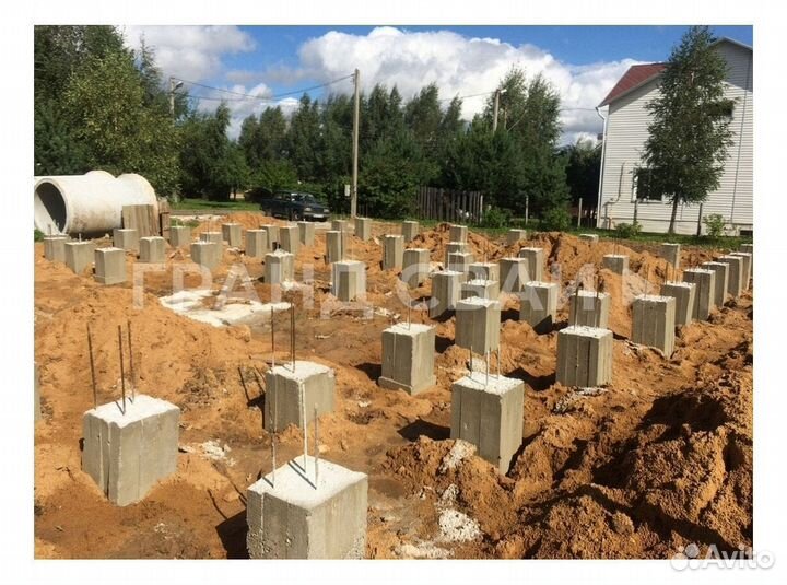 Сваи железобетонные для фундамента