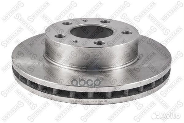 6020-9966-SX диск торм. передний Fiat Ducato,P