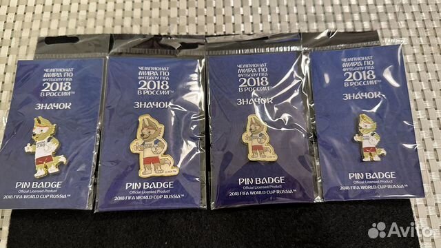 Значок Чемпионат Мира по футболу FIFA 2018