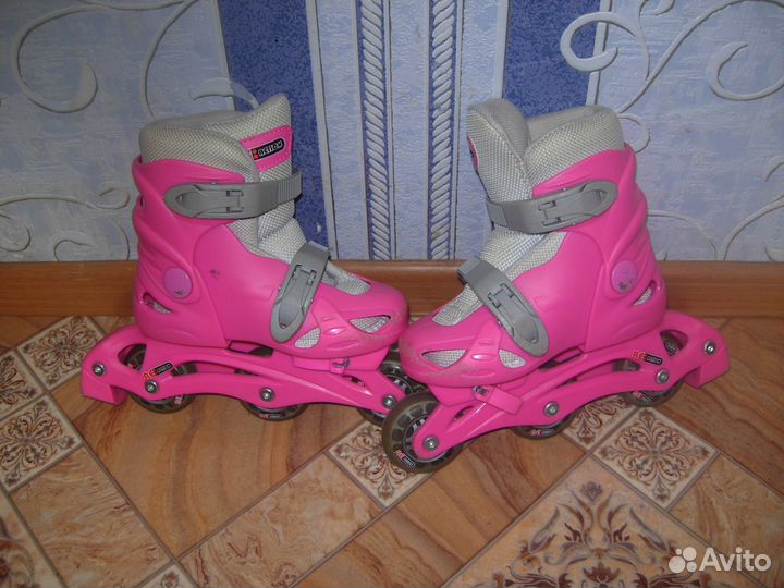 Роликовые коньки ReAction детские раздвижные 28-31