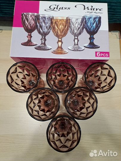 Набор бокалов для вина 6 шт