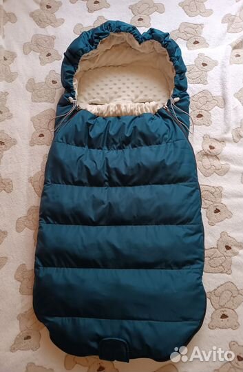 Зимний конверт в коляску до 3 лет