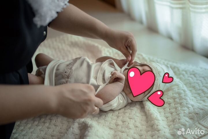 Плед фирменный на выписку+подарки