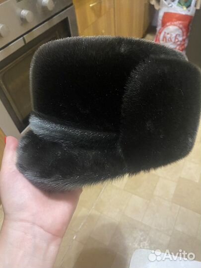 Меховая мужская кепка