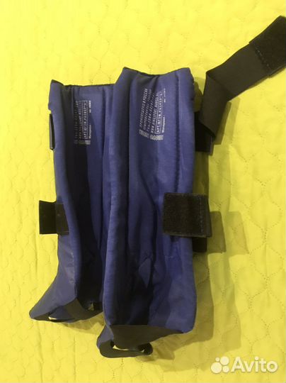 Щитки с защитой голеностопа «Ринг»